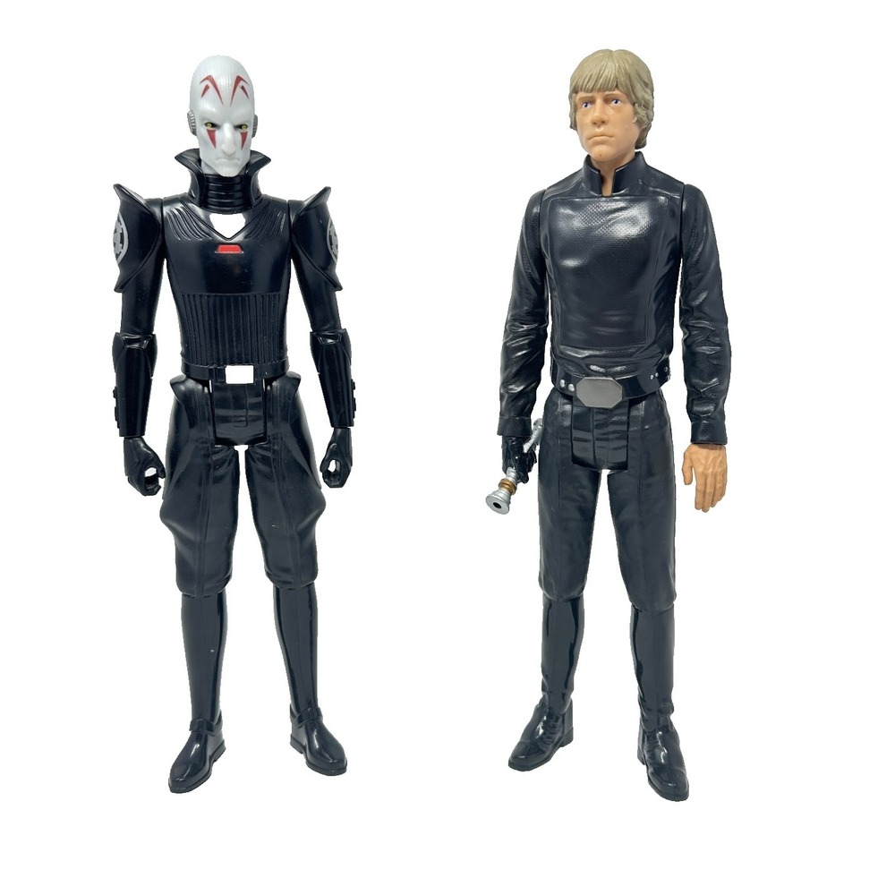 Star Wars Luke Skywalker Inquisitor 12 Inch Action Figure Lot of 2